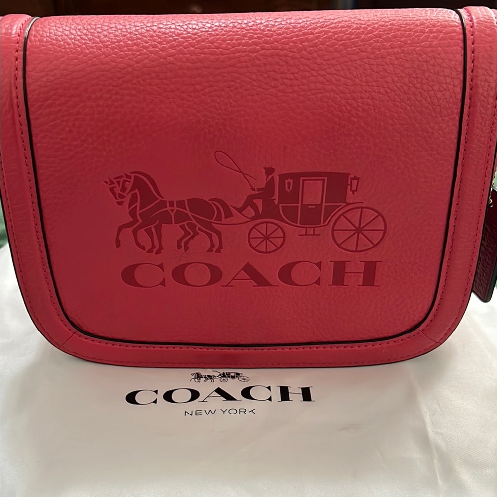 Coach Pink Crossbody Bag